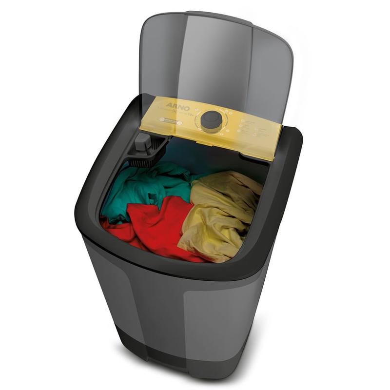 LA LESS TEN セット Lavadora de Roupas Lavete Extreme 10+ 10Kg Arno ML91 Cinza 127V